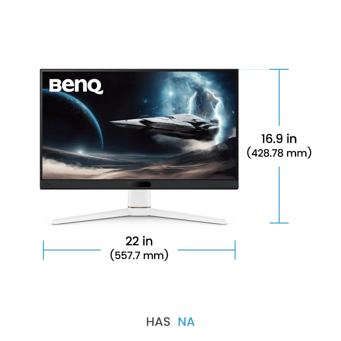 BenQ MOBIUZ EX251 Gaming Monitor 24.5 Inch IPS FHD 220Hz 1ms White - AHW Store