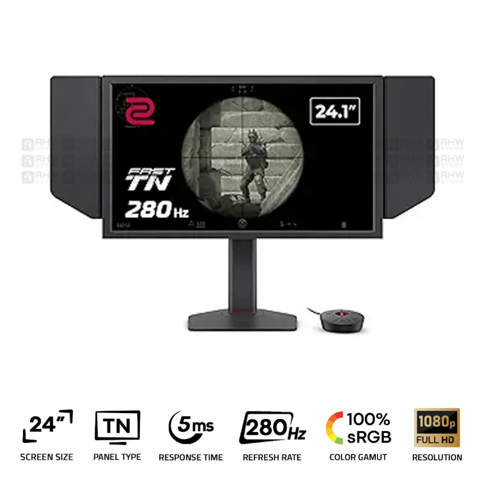 BenQ ZOWIE Gaming XL2540X+ 24 Inch Fast TN FHD 280Hz Black - AHW Store