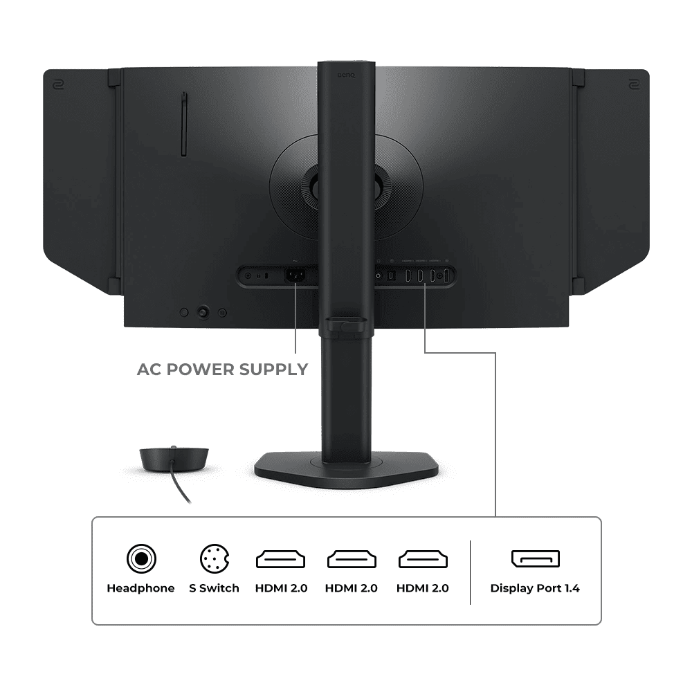 BenQ ZOWIE XL2566X+ Gaming Monitor 24 Inch Fast TN FHD 400Hz Black - AHW Store