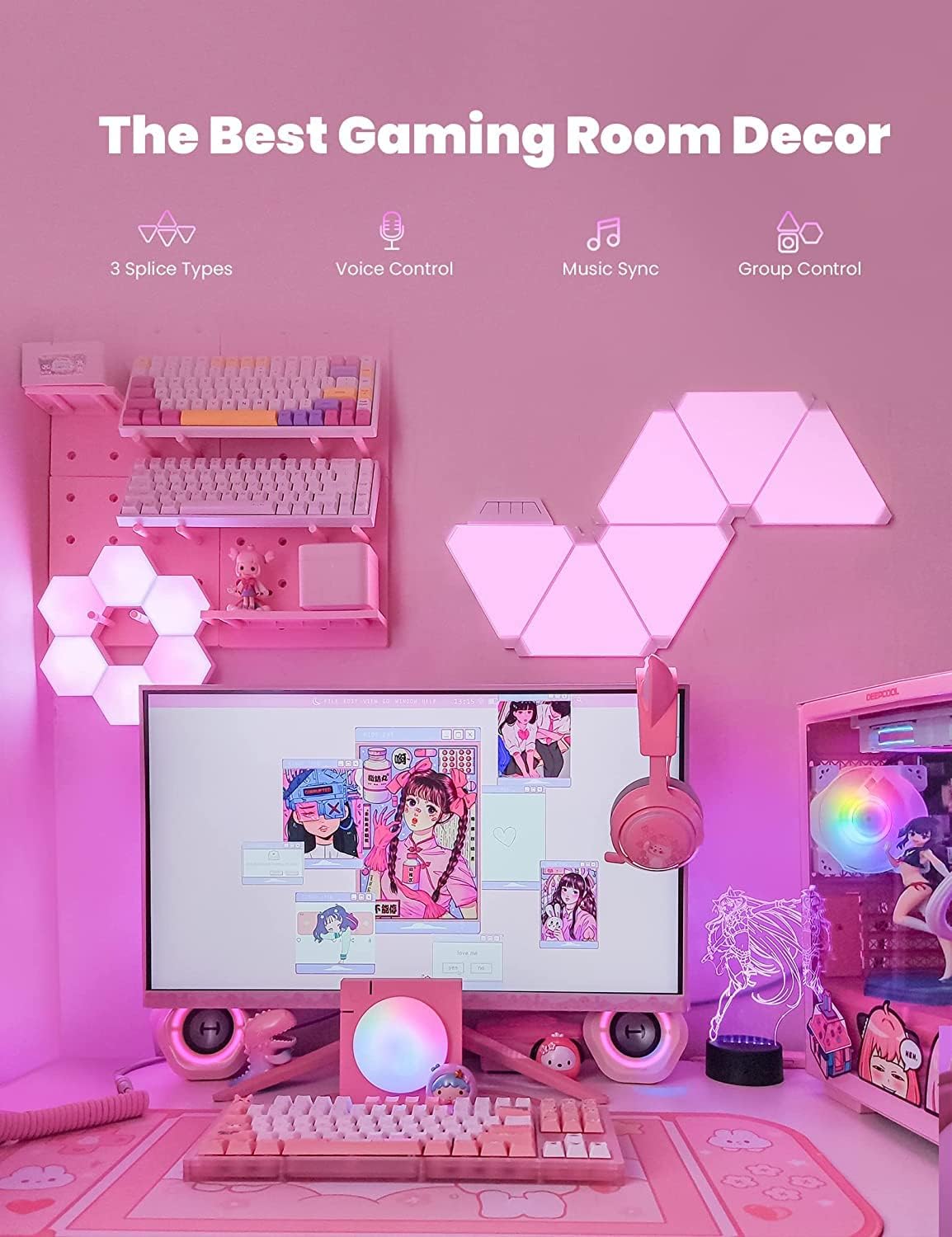 COLOLIGHT Triangle Smart Gaming Light - 6Pc - AHW Store
