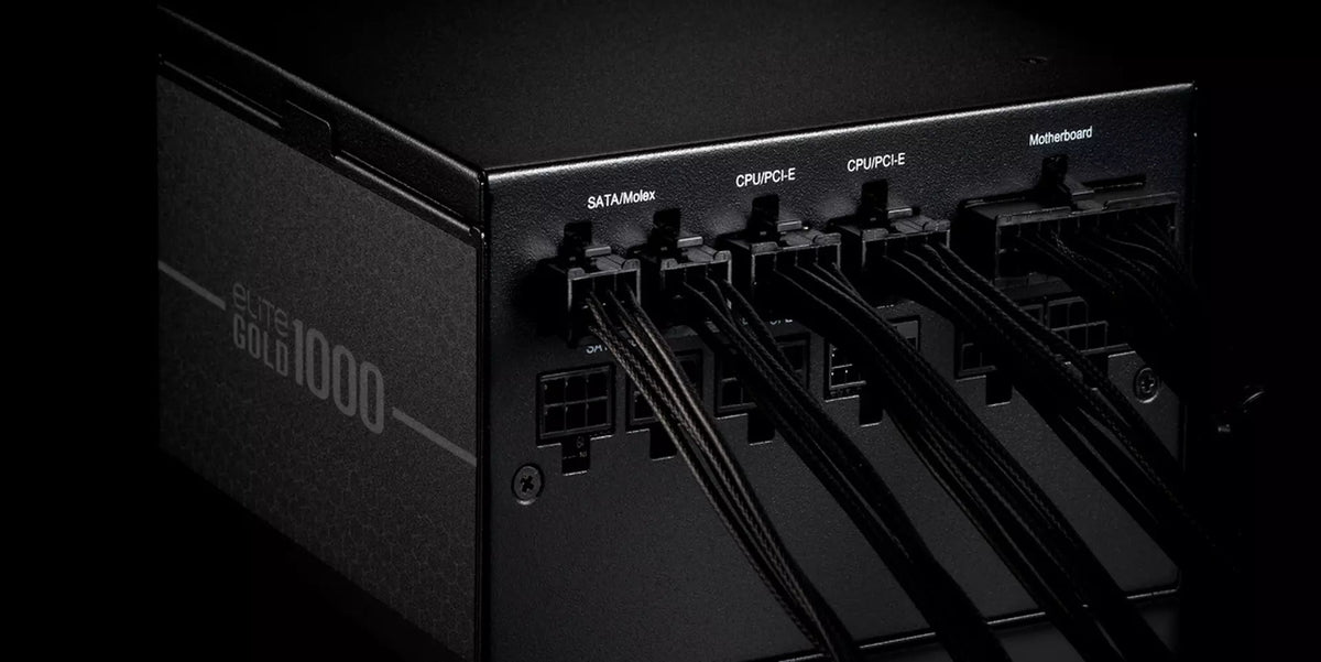 Cooler Master Elite Gold 1000 Full Modular 1000W 80 - AHW Store