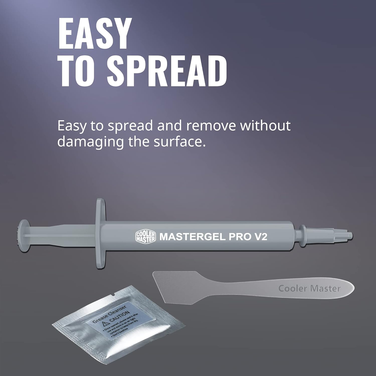 Cooler Master MasterGel Pro V2 High Performance Thermal Compound with High CPU/GPU Conductivity W/m. - AHW Store