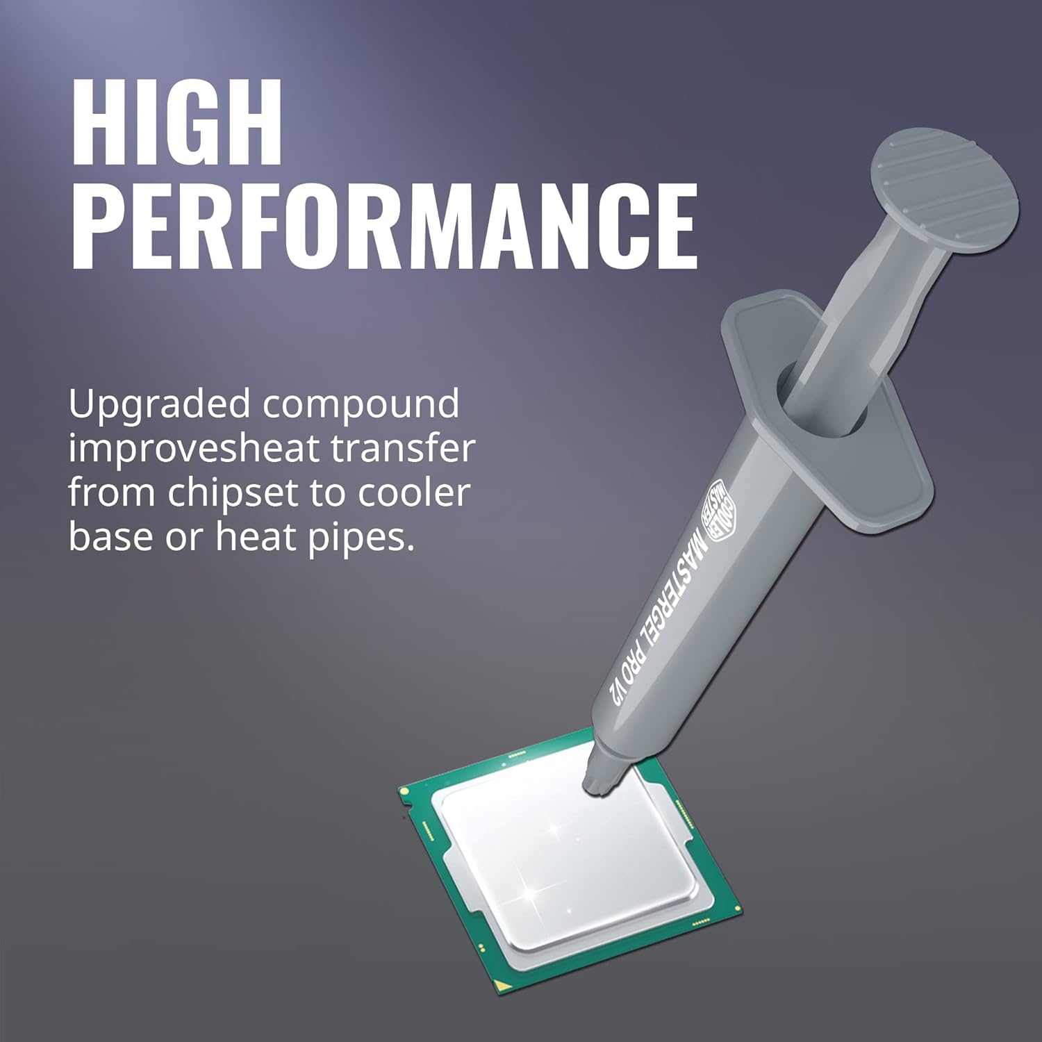 Cooler Master MasterGel Pro V2 High Performance Thermal Compound with High CPU/GPU Conductivity W/m. - AHW Store