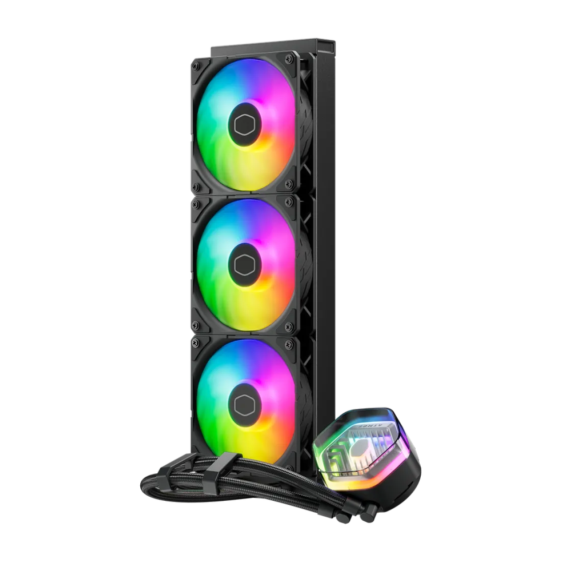 Cooler Master MasterLiquid 360 Atmos ARGB Liquid Cooler Black - AHW Store