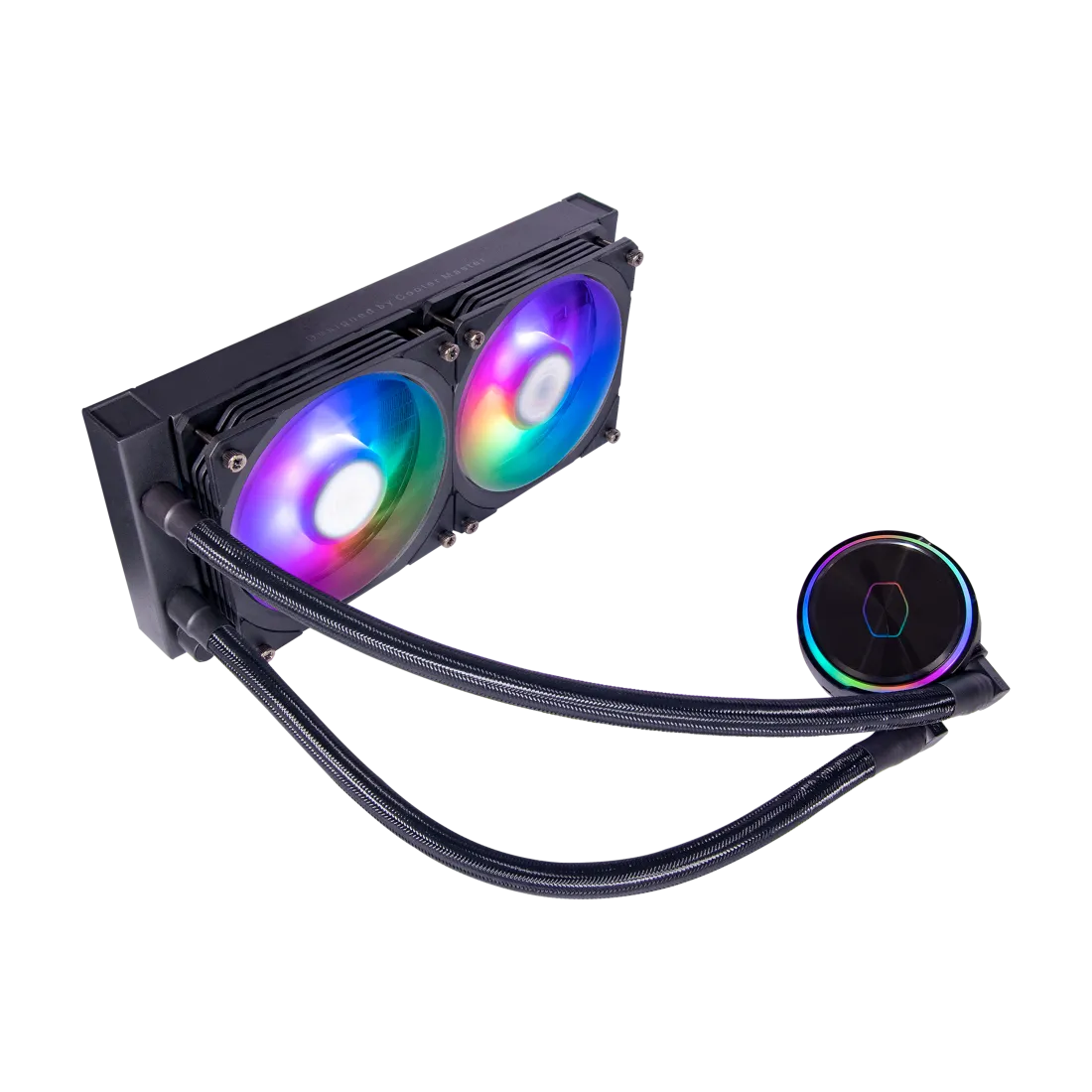 Cooler Master MasterLiquid PL240 Flux ARGB 240mm Liquid Cooler Black - AHW Store