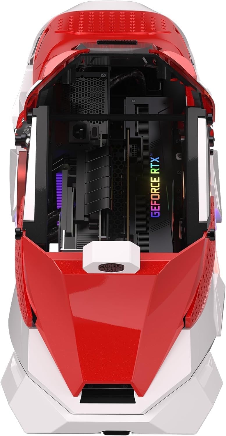 Cooler Master Sneaker X Gaming Case (Pre - Installed 850W Gold SFX PSU + Flux 360 Special Edition AIO Cooler + MF120 Halo Fan) Wi - Fi Bluetooth - AHW Store