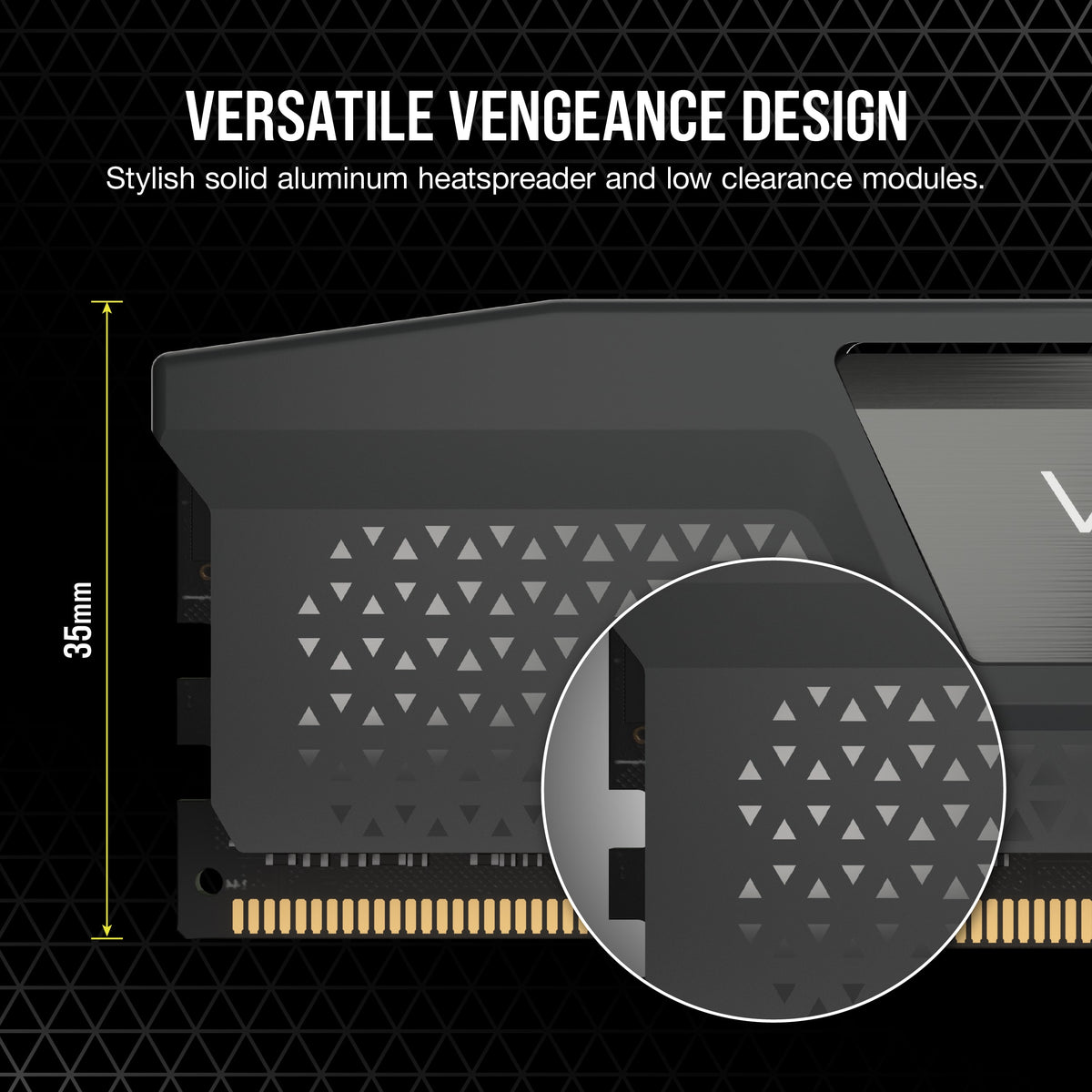 RAM CORSAIR/CMK64GX5M2D6000Z40/VENGEANCE DDR5 64GB (2 x 32GB)