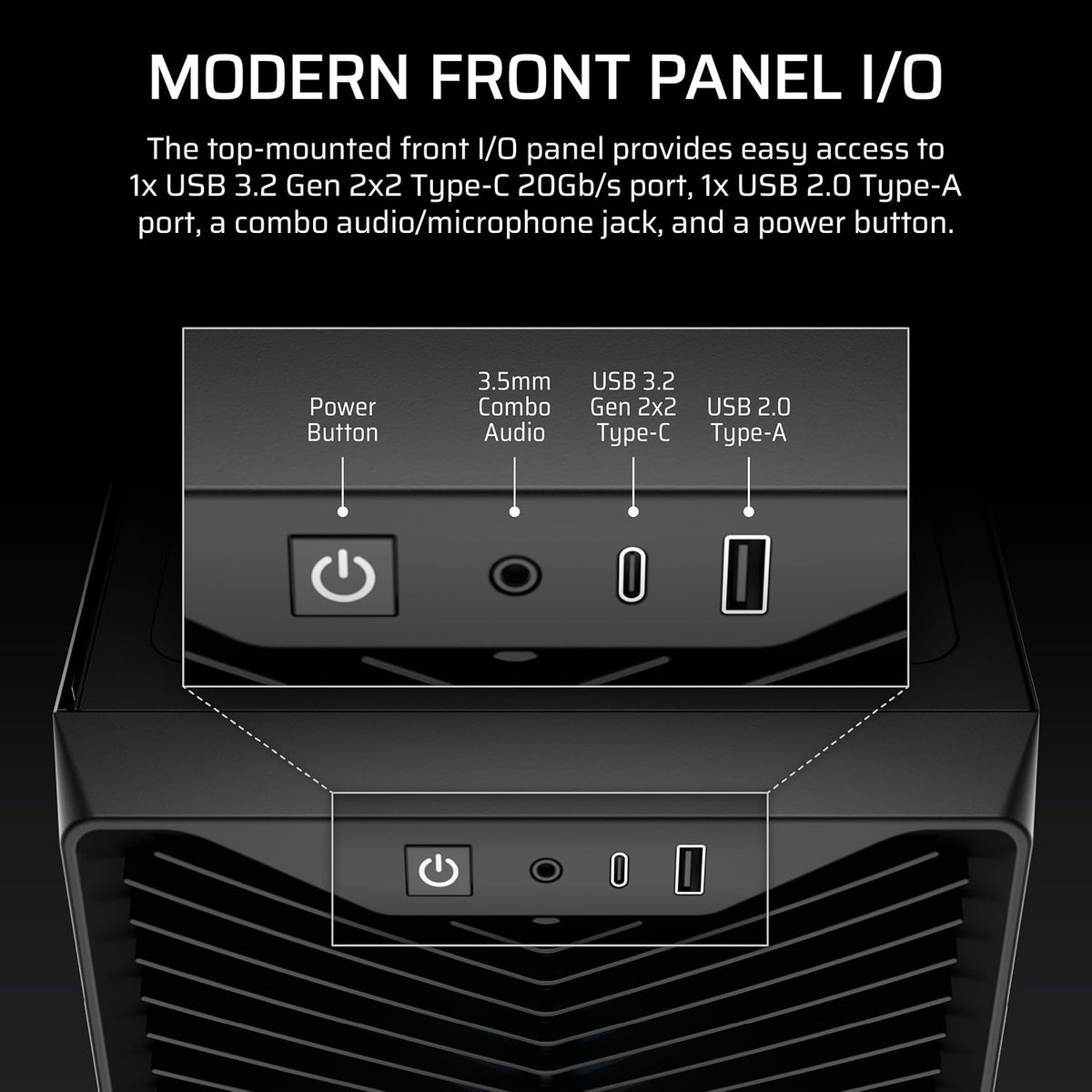 CORSAIR 3200D RS ARGB Mid-Tower Case - AHW Store