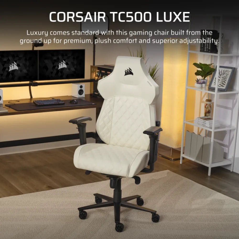 CORSAIR TC500 LUXE Gaming Chair - Frost - AHW Store