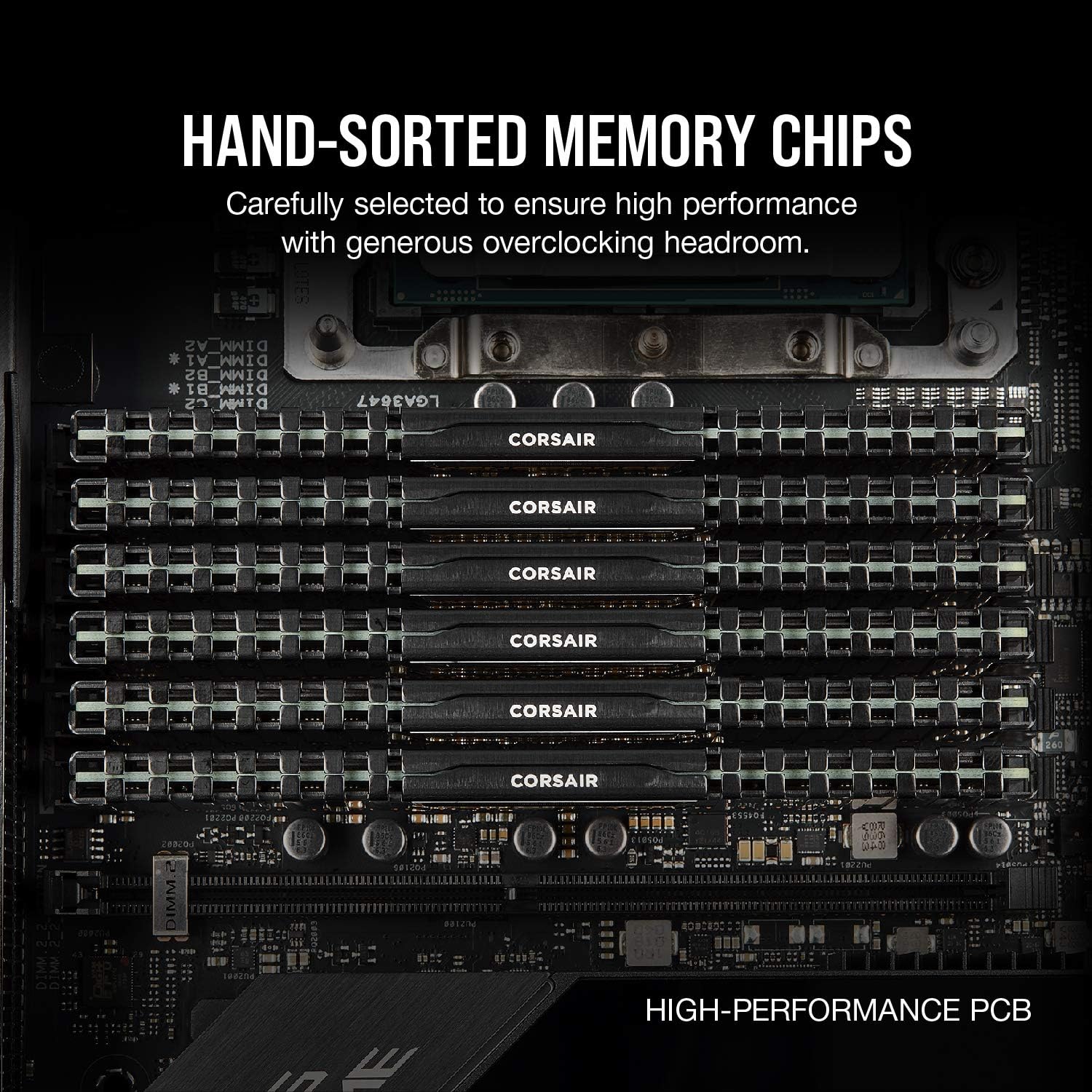 Corsair Vengeance LPX 16GB (2x8GB) DDR4 DRAM 3200MHz C16 Desktop Memory Kit - Black (CMK16GX4M2B3200 - AHW Store
