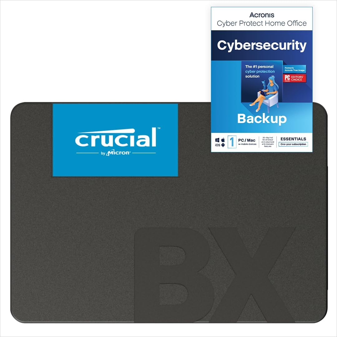 Crucial BX500 1TB 3D NAND SATA SSD - AHW Store
