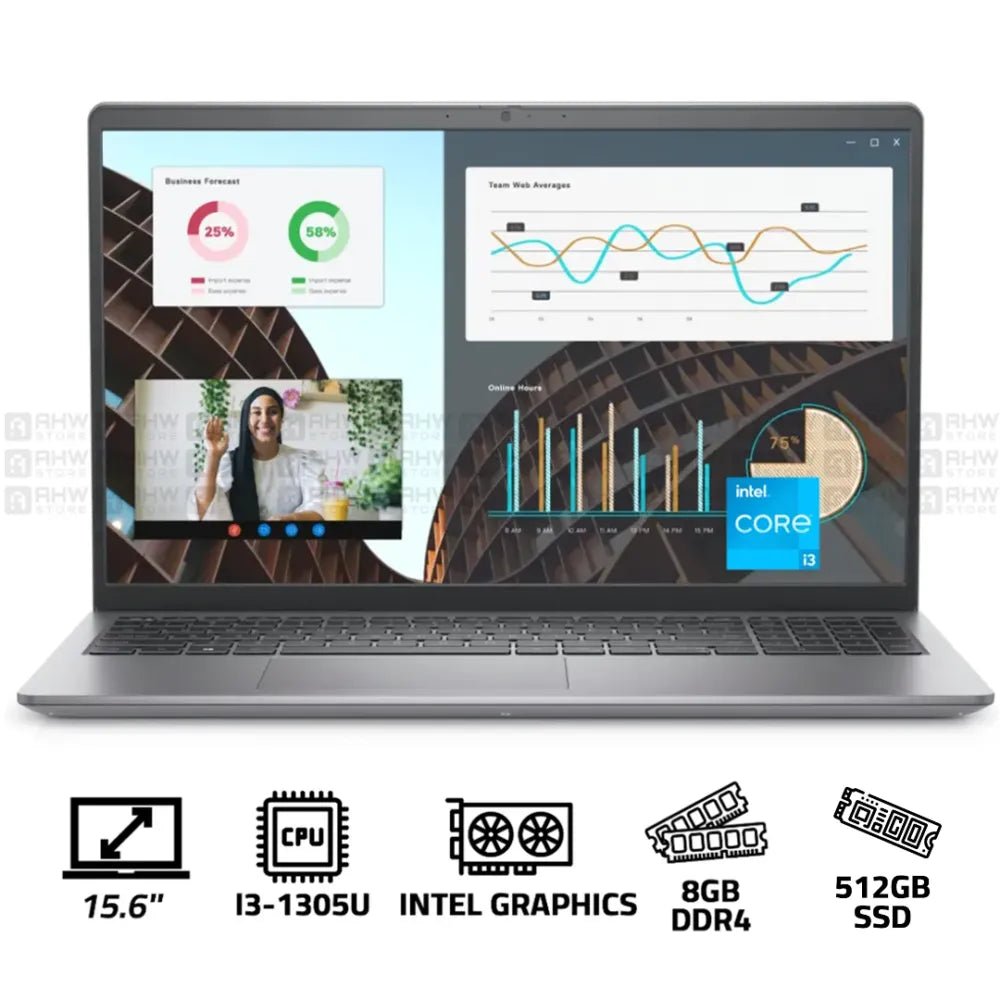 DELL 3530 - CORE I3 - 1305U - 6 CORES - 8G - 512 SSD - 15.6 - FHD - AHW Store