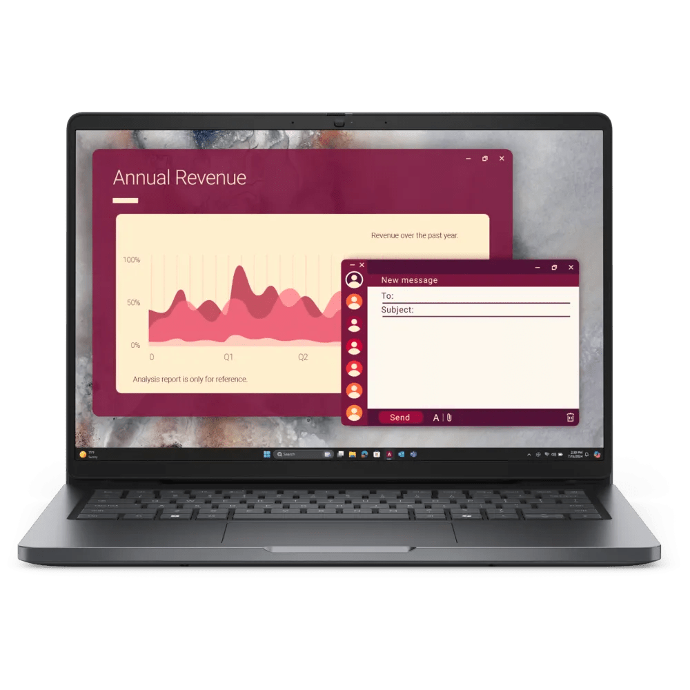 Dell Pro 14 Intel Core Ultra 5 235U - 16GB DDR5 - 512GB SSD - 14" FHD - Intel Graphics - FingerPrint - 3 Years - AHW Store