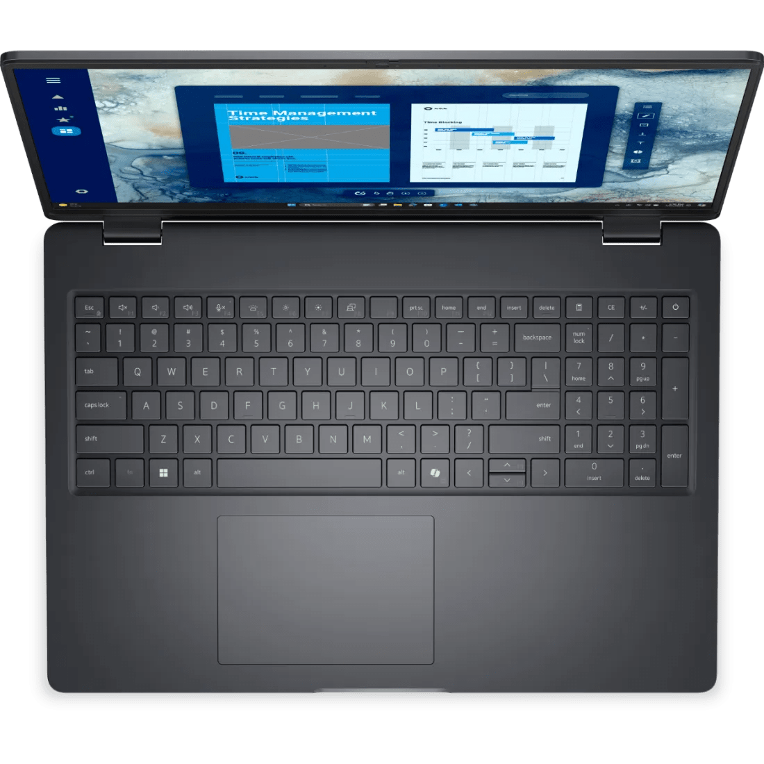 Dell Pro 16 Intel Core 5 120U - 8GB DDR5 - 512GB SSD 16" FHD+ Intel Graphics - FingerPrint - Magnetite color - 3 Years - AHW Store