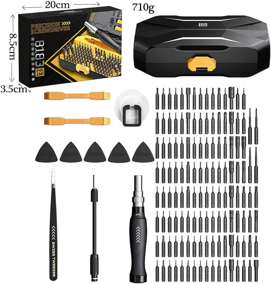 DMG 145-in-1 Precision Magnetic Screwdriver Set - AHW Store
