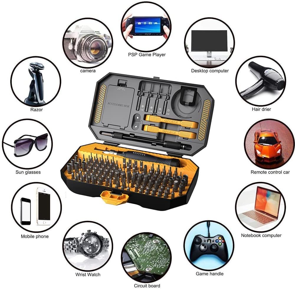 DMG 145-in-1 Precision Magnetic Screwdriver Set - AHW Store