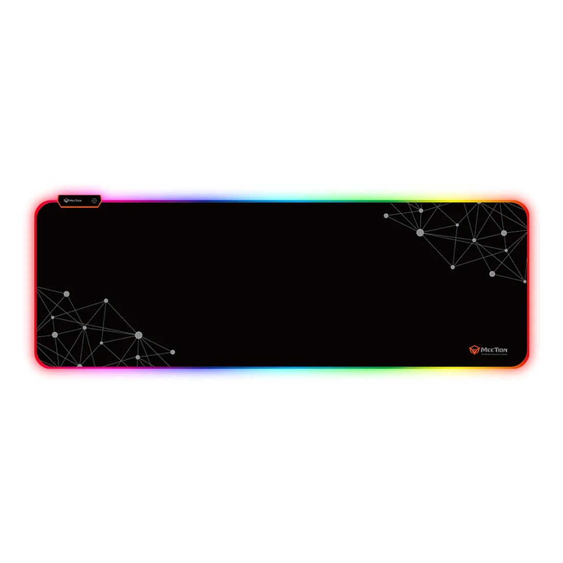 Meetion PD121 Large RGB Gaming Mouse Pad 88 X 31 Cm Black