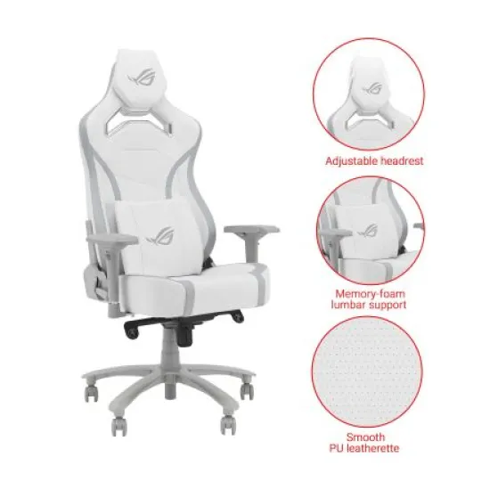 ASUS SL301CW ROG CHARIOT X CORE Gaming Chair - White