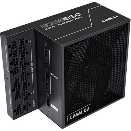 Lian Li Edge EG0850 850W 80 Plus Platinum PCIe 5.1 ATX 3.1 Full Modular Power Supply Black