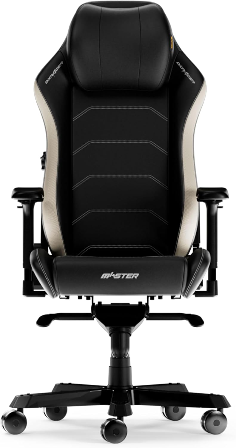 DXRACER Master Series XL Gaming Chair - Black/White