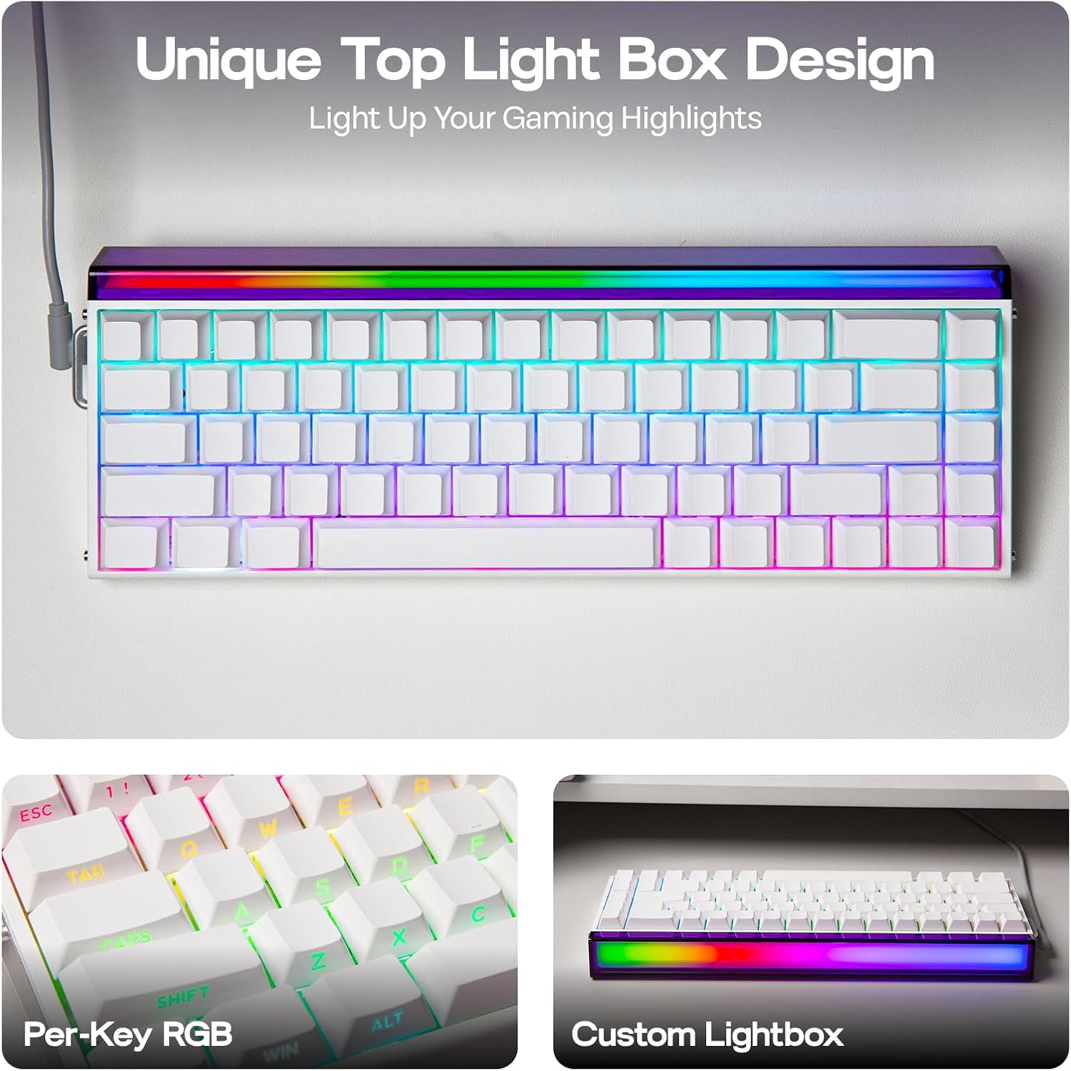 EPOMAKER Aula Hero68 HE Wired Gaming Keyboard - AHW Store