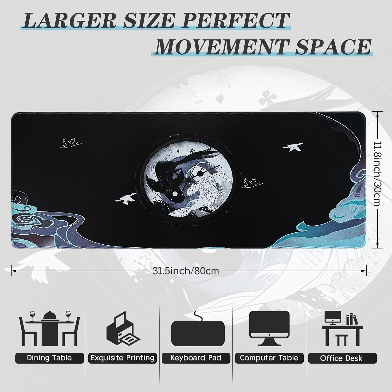 ETZ Large Japanese Gaming Mouse Pad - AHW Store