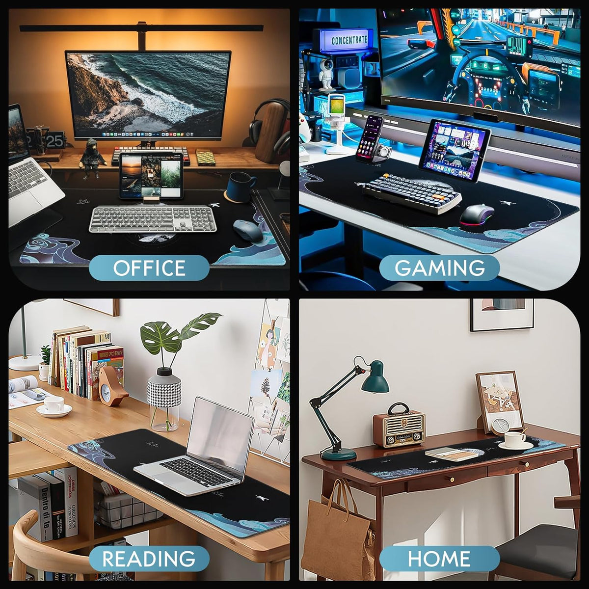 ETZ Large Japanese Gaming Mouse Pad - AHW Store