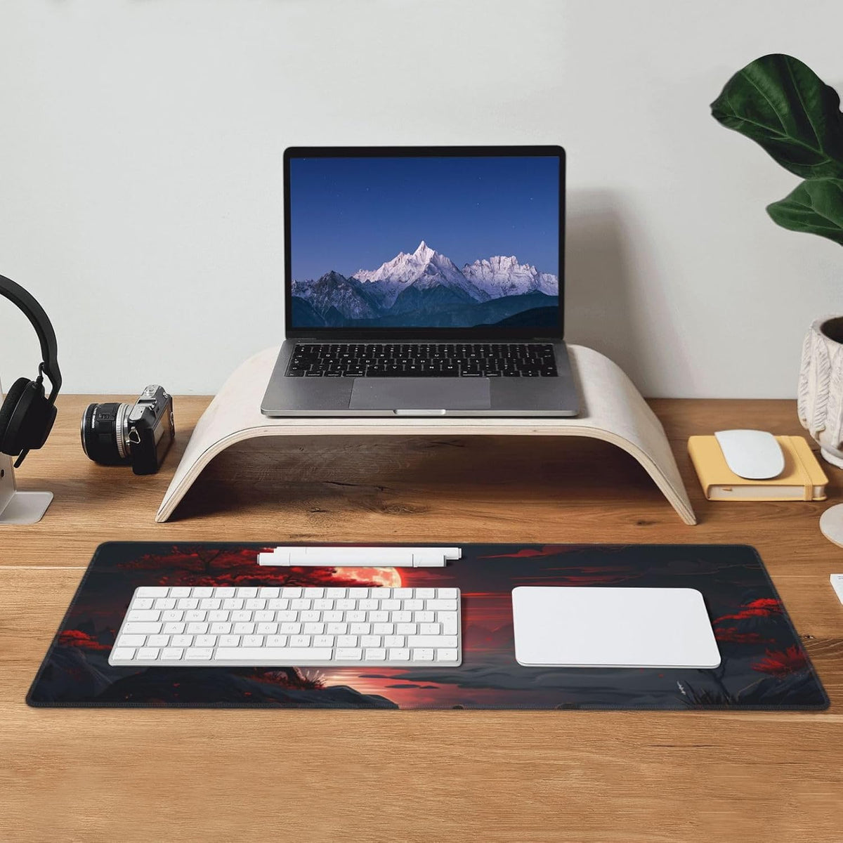 Extended Gaming Mouse Pad 31.5x11.8in Red - AHW Store