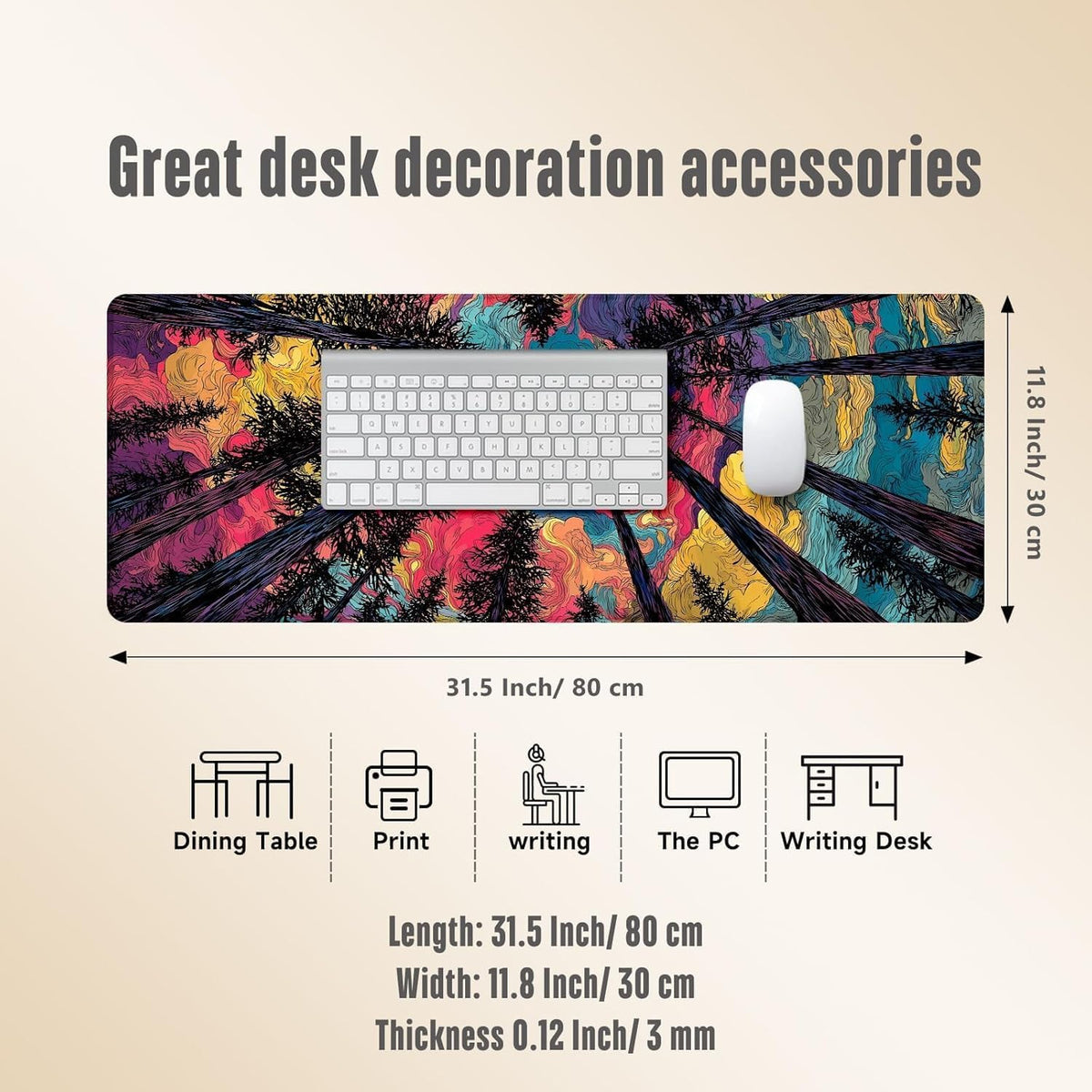 Extended Large Gaming Mouse Pad 70x30 cm - AHW Store