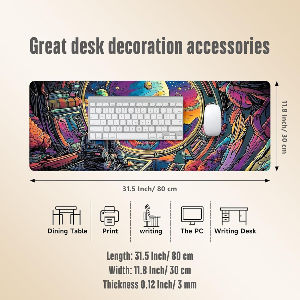Extra Large Extended Gaming Mouse Pad 30 × 70 cm - AHW Store