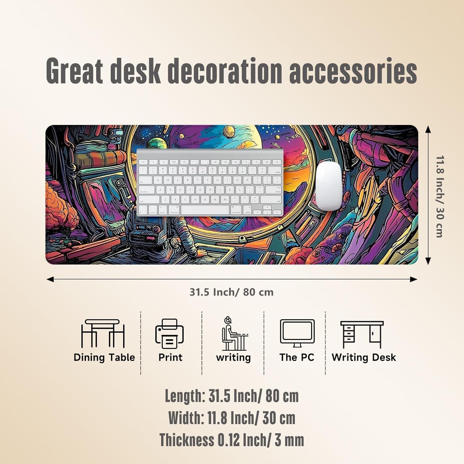 Extra Large Extended Gaming Mouse Pad 70x30cm - AHW Store
