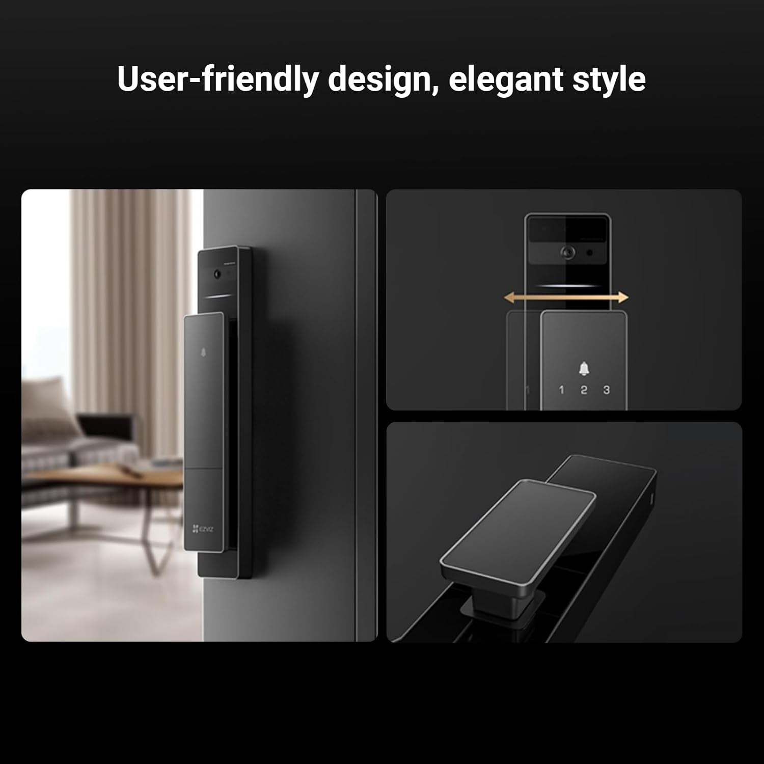 EZVIZ DL50FVS 3D Face Recognition Lock - AHW Store
