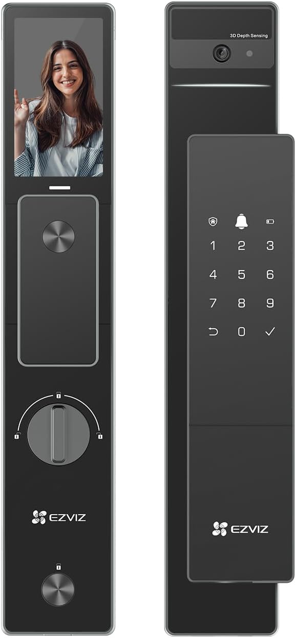 EZVIZ DL50FVS 3D Face Recognition Lock - AHW Store
