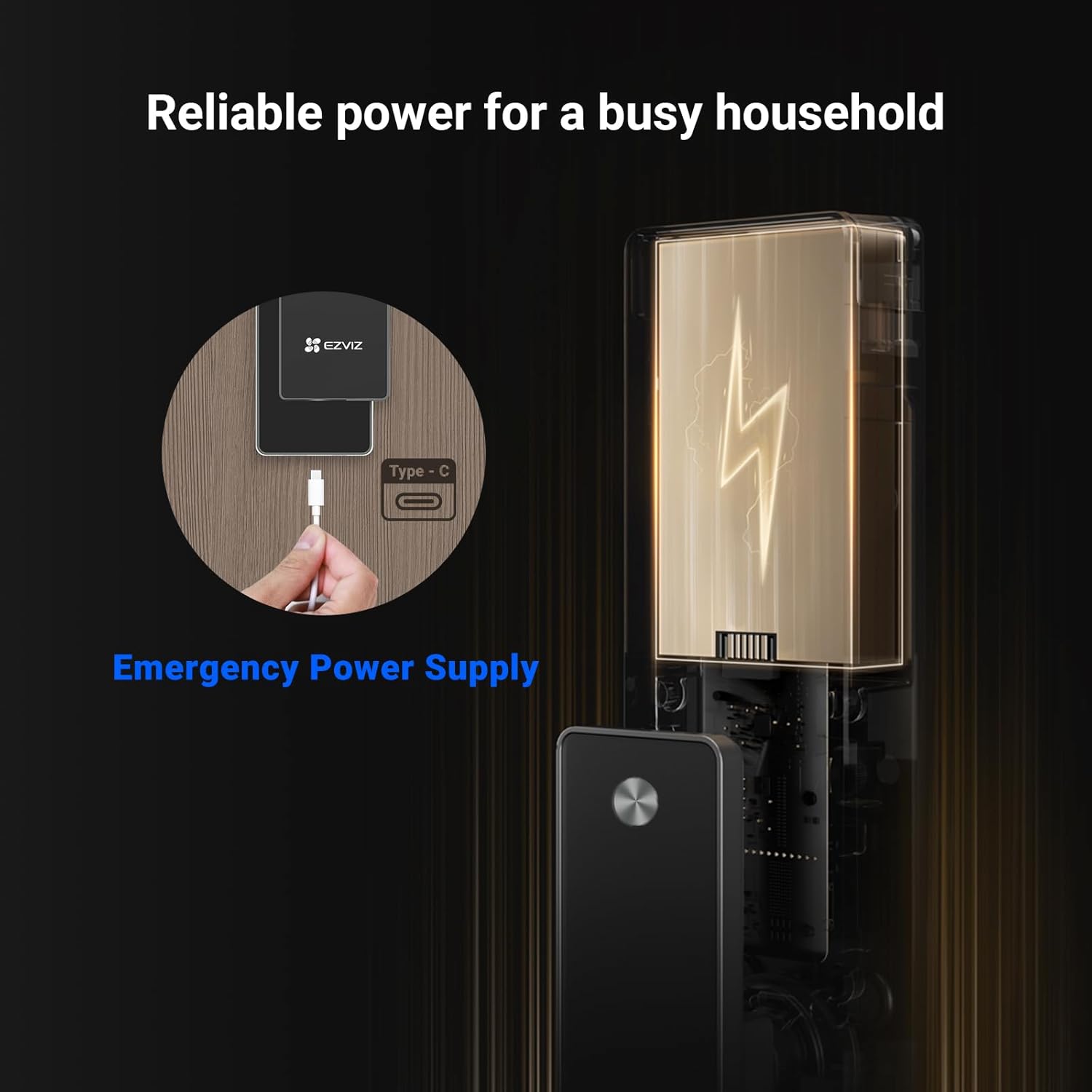 EZVIZ DL50FVS 3D Face Recognition Lock - AHW Store