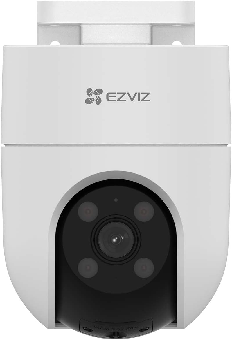 EZVIZ H8c Outdoor Pan & Tilt WiFi Security Camera Full - Color Night Vision AI Human Detection Smart Tracking Two - Way Audio Weatherproof Home Surveillance - AHW Store