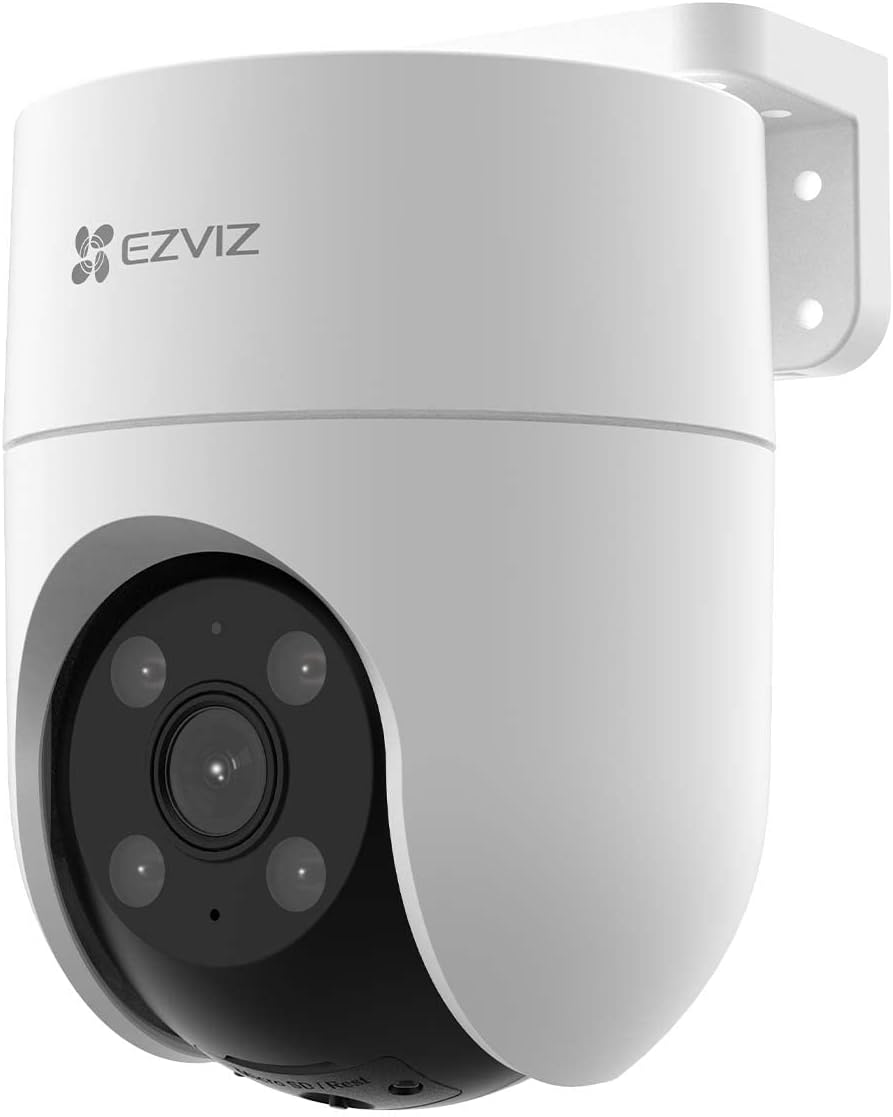 EZVIZ H8c Outdoor Pan & Tilt WiFi Security Camera Full - Color Night Vision AI Human Detection Smart Tracking Two - Way Audio Weatherproof Home Surveillance - AHW Store
