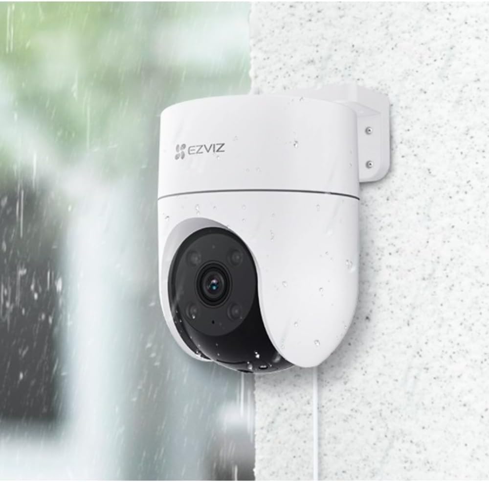 EZVIZ H8c Pro, 2K/3MP, 360° WiFi Security Camera, Outdoor, Color Night Vision, AI Human Detection, A - AHW Store