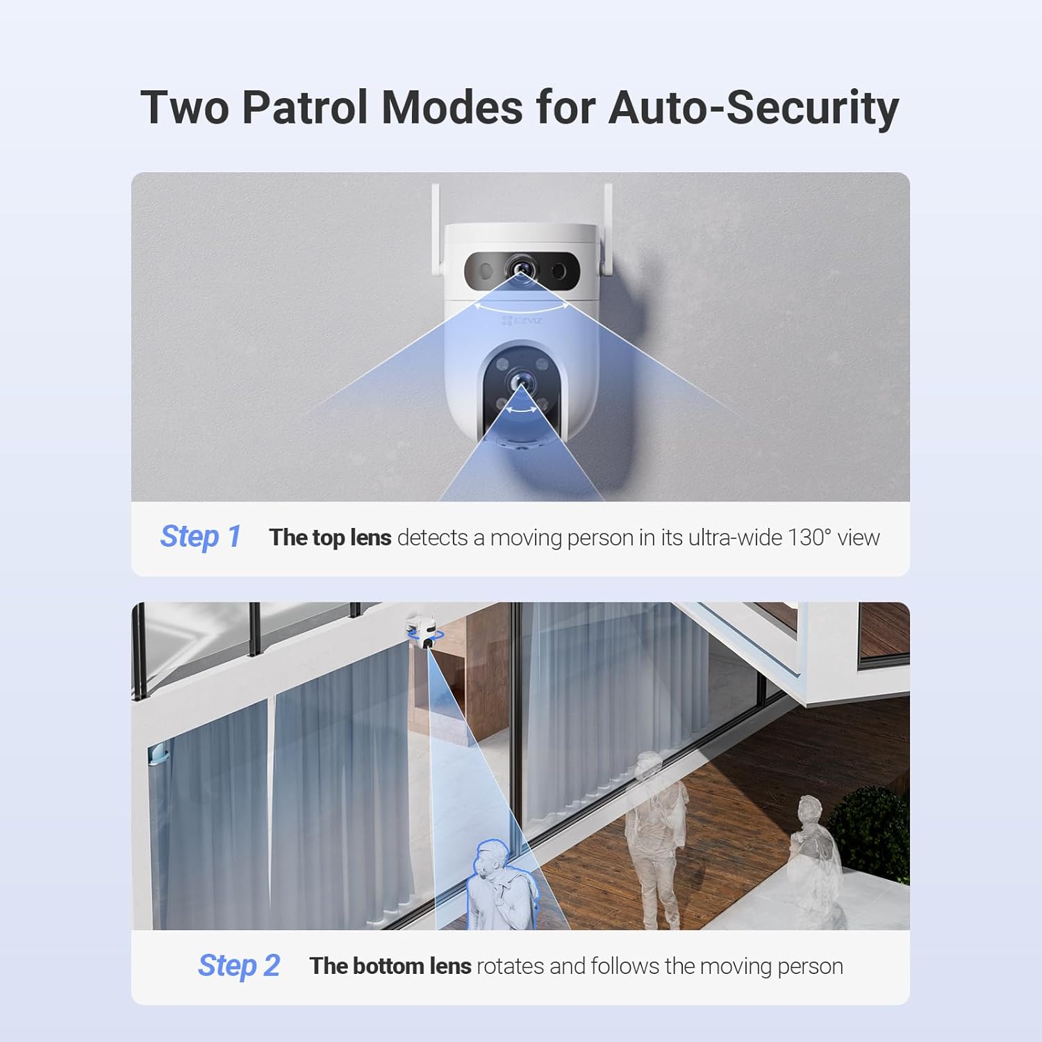 EZVIZ H9C 3MP Outdoor Wireless Security Camera - AHW Store
