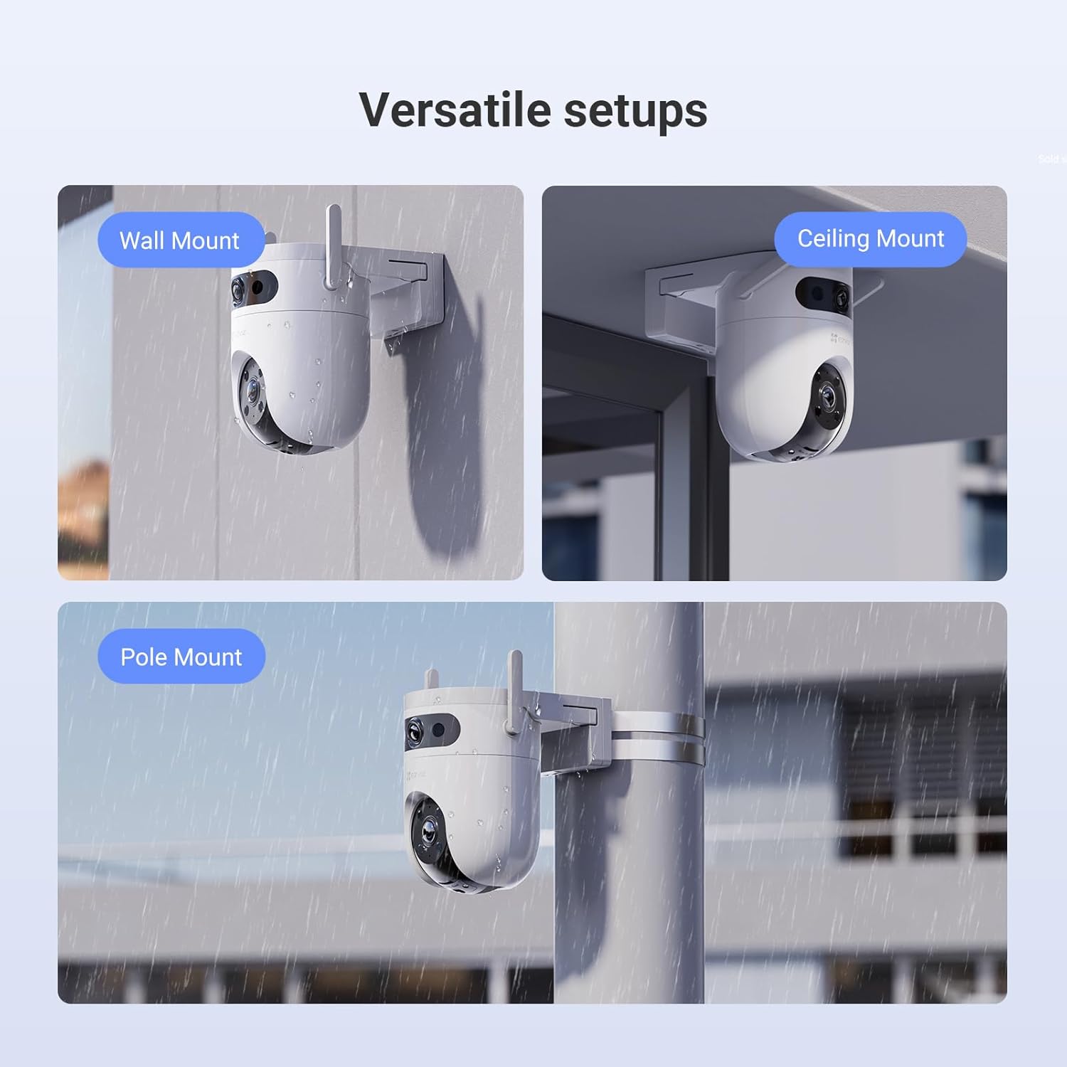 EZVIZ H9C 3MP Outdoor Wireless Security Camera - AHW Store