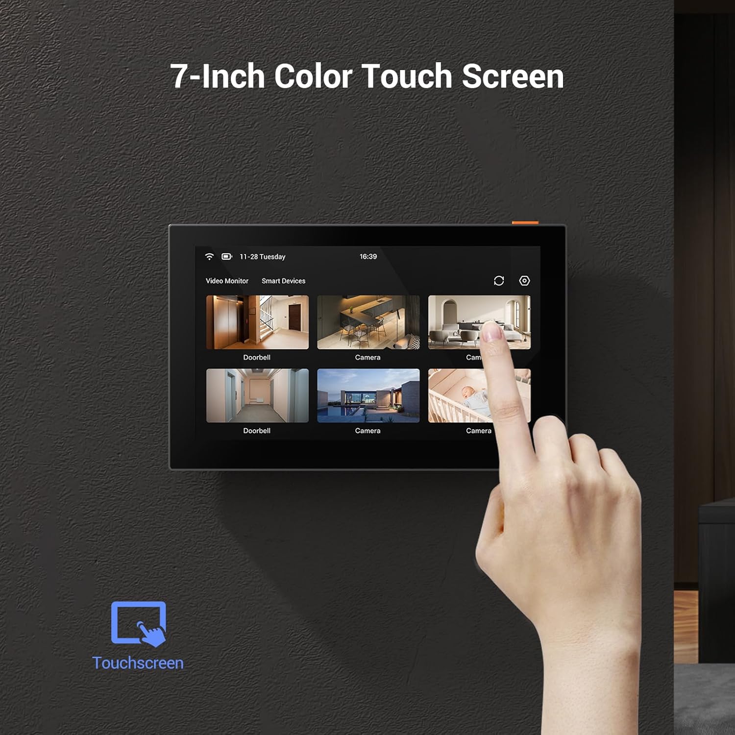 EZVIZ SD7 Wireless Touch Screen Monitor - AHW Store