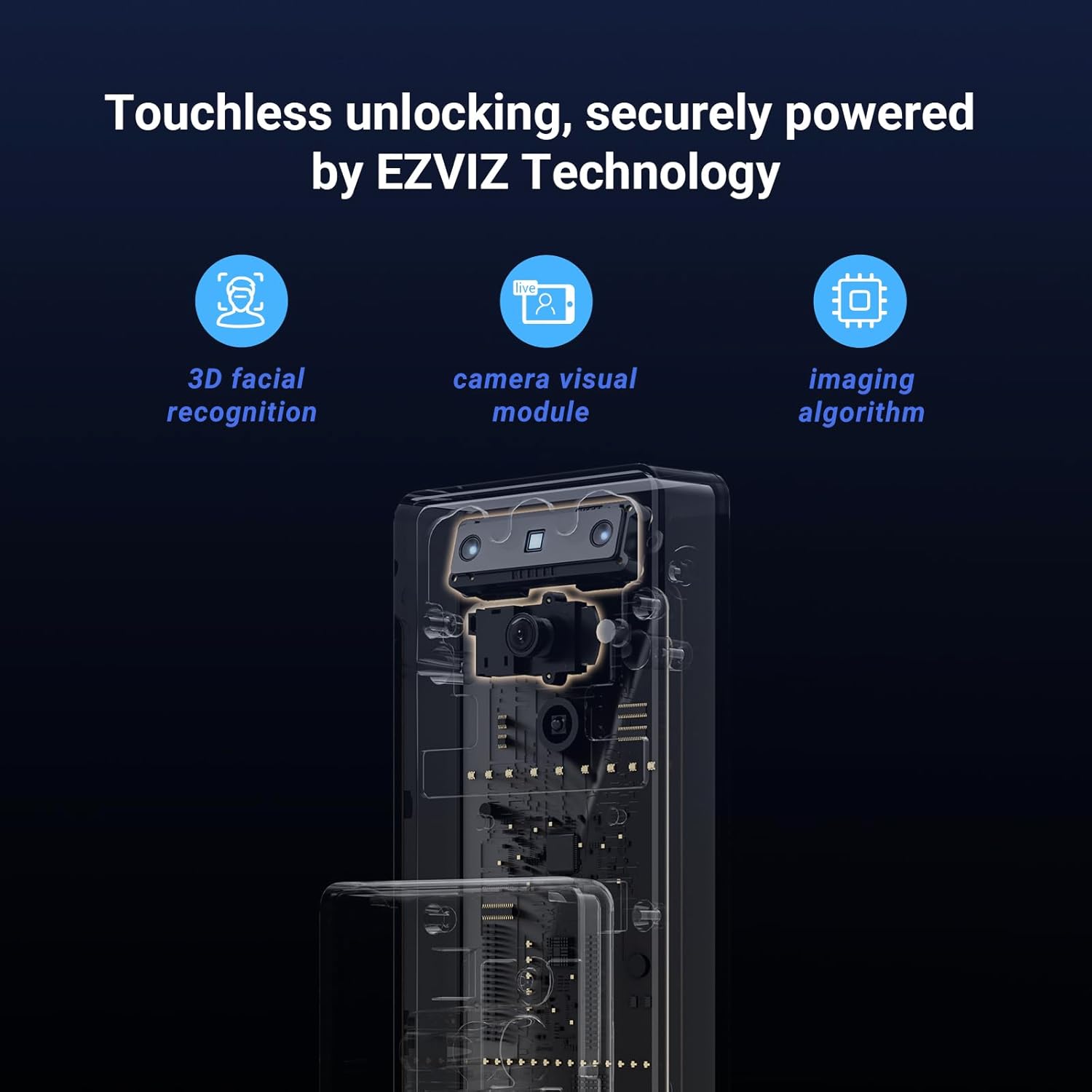 EZVIZ Smart Lock DL50FVS 3D Face Recog - AHW Store