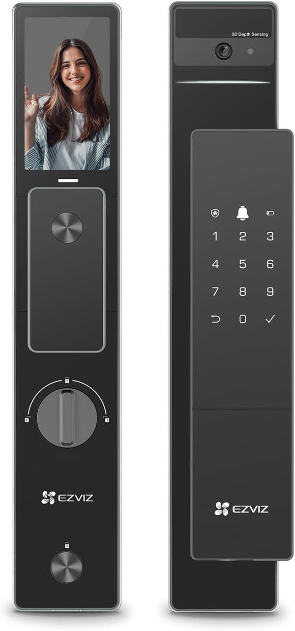 EZVIZ Smart Lock DL50FVS 3D Face Recog - AHW Store