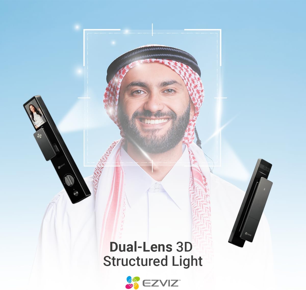 EZVIZ Smart Lock DL50FVS 3D Face Recog - AHW Store