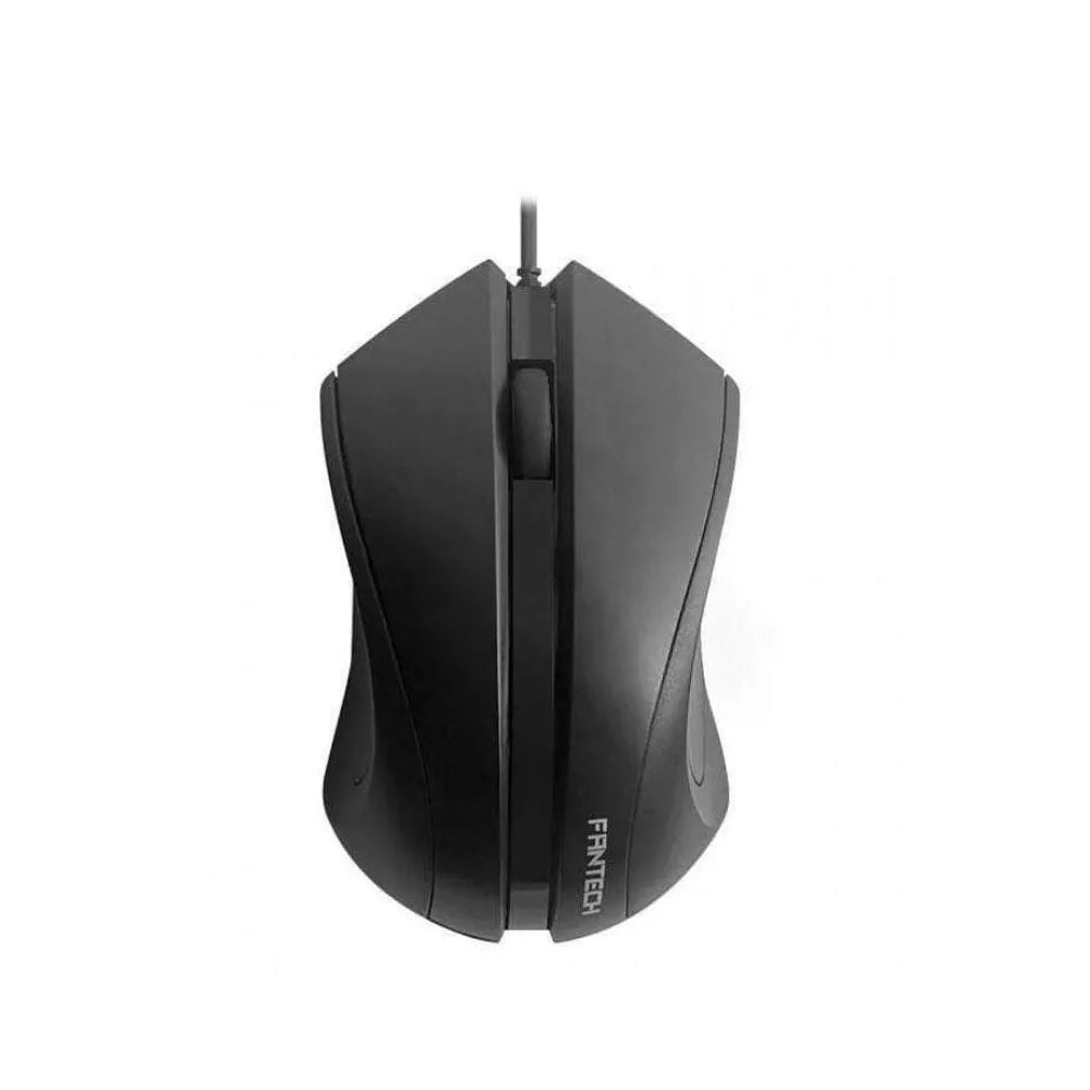 Fantech T533 Premium Wired Office Mouse 1200 DPI 3 Buttons Black - AHW Store