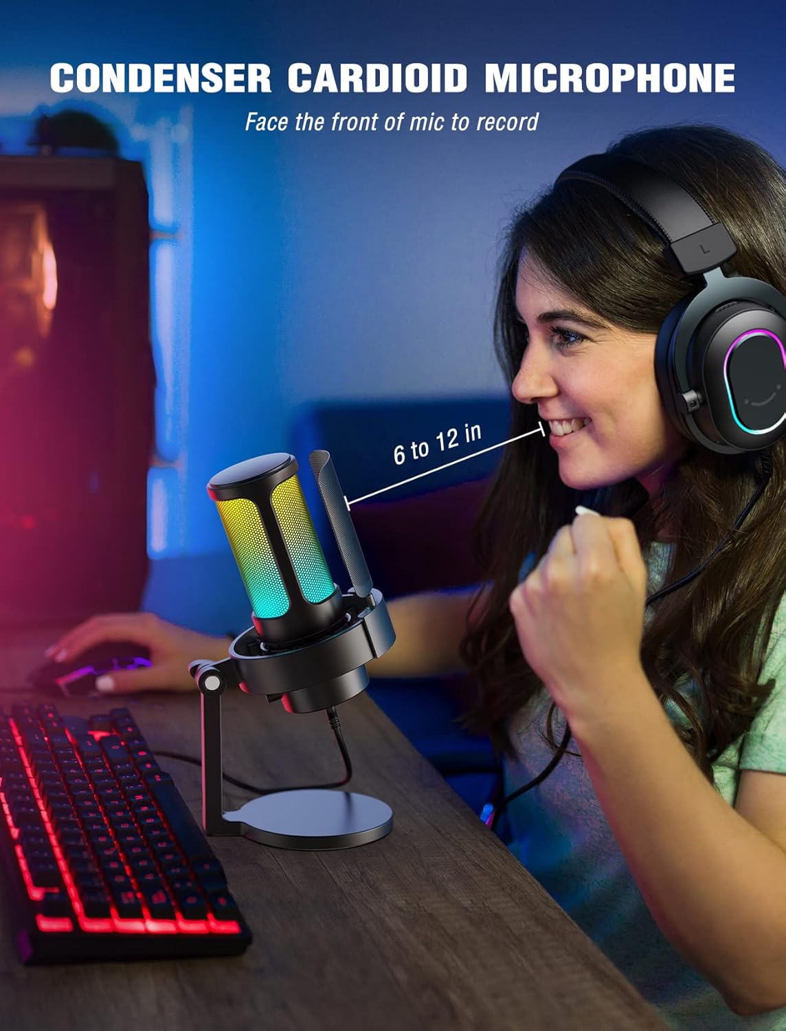 FIFINE A8 USB Gaming Microphone - AHW Store