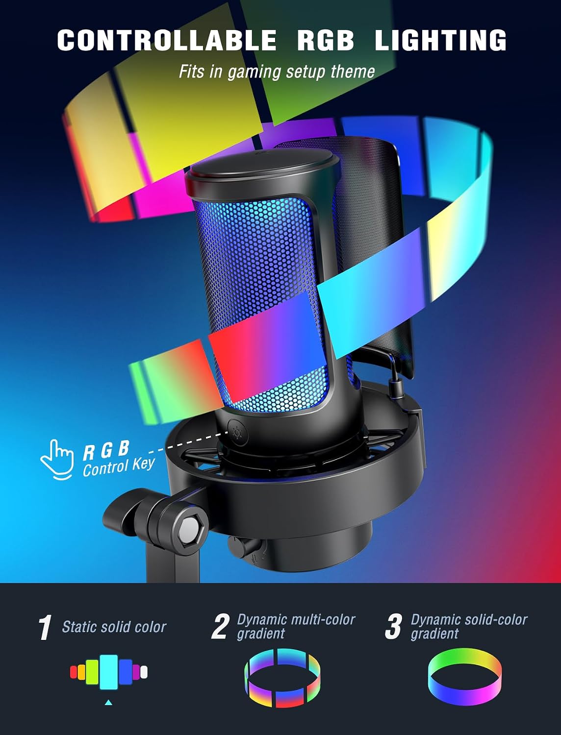 FIFINE A8 USB Gaming Microphone - AHW Store