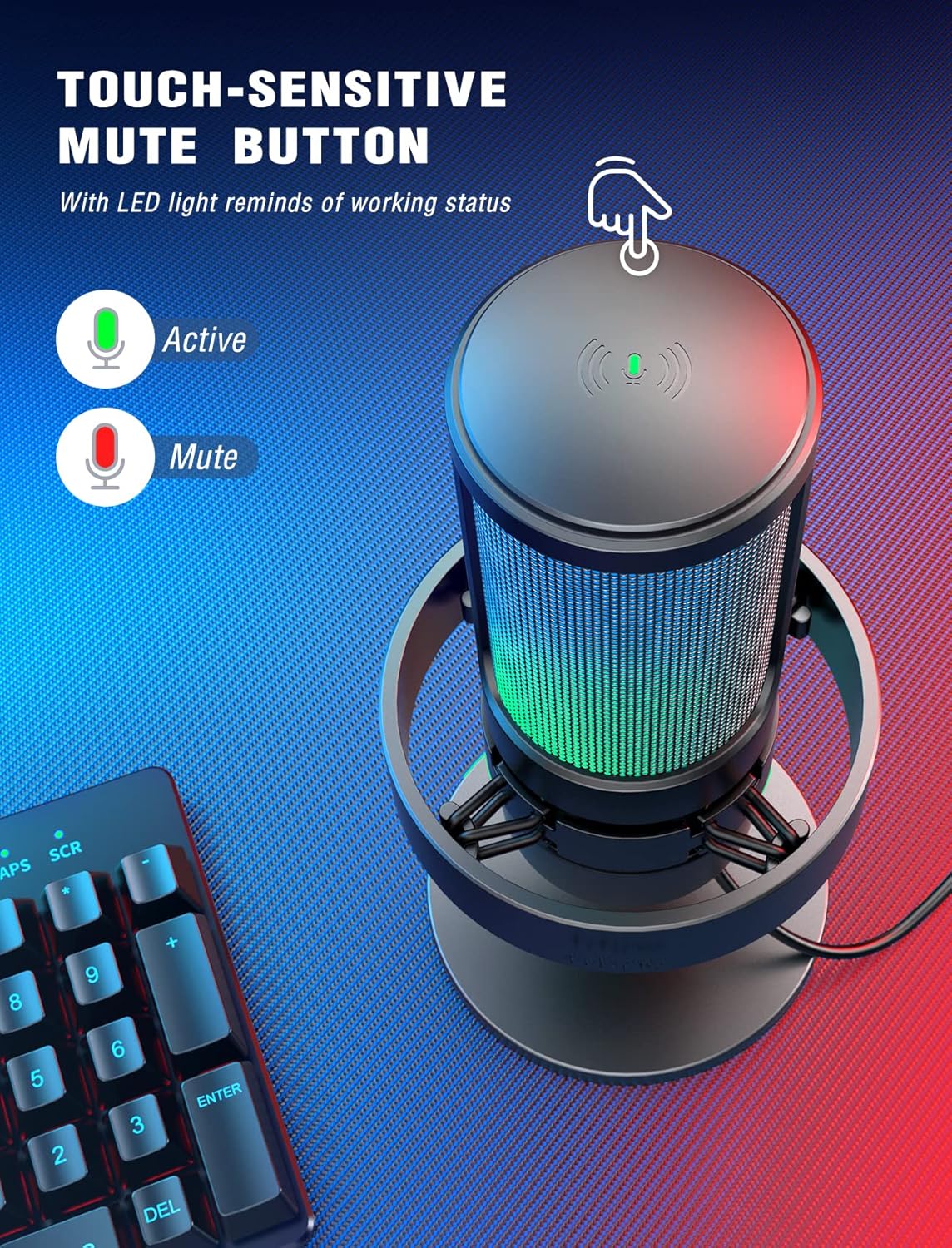 FIFINE A8 USB Gaming Microphone - AHW Store