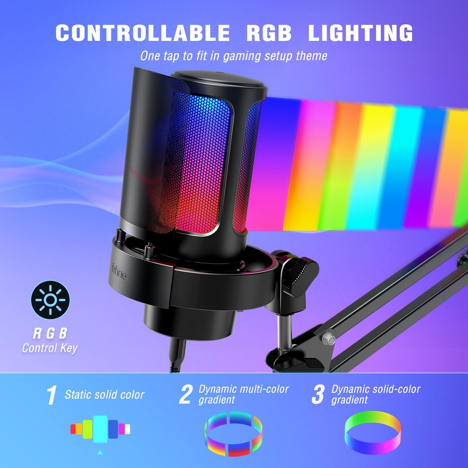 FIFINE A8T Gaming USB Microphone Kit - AHW Store