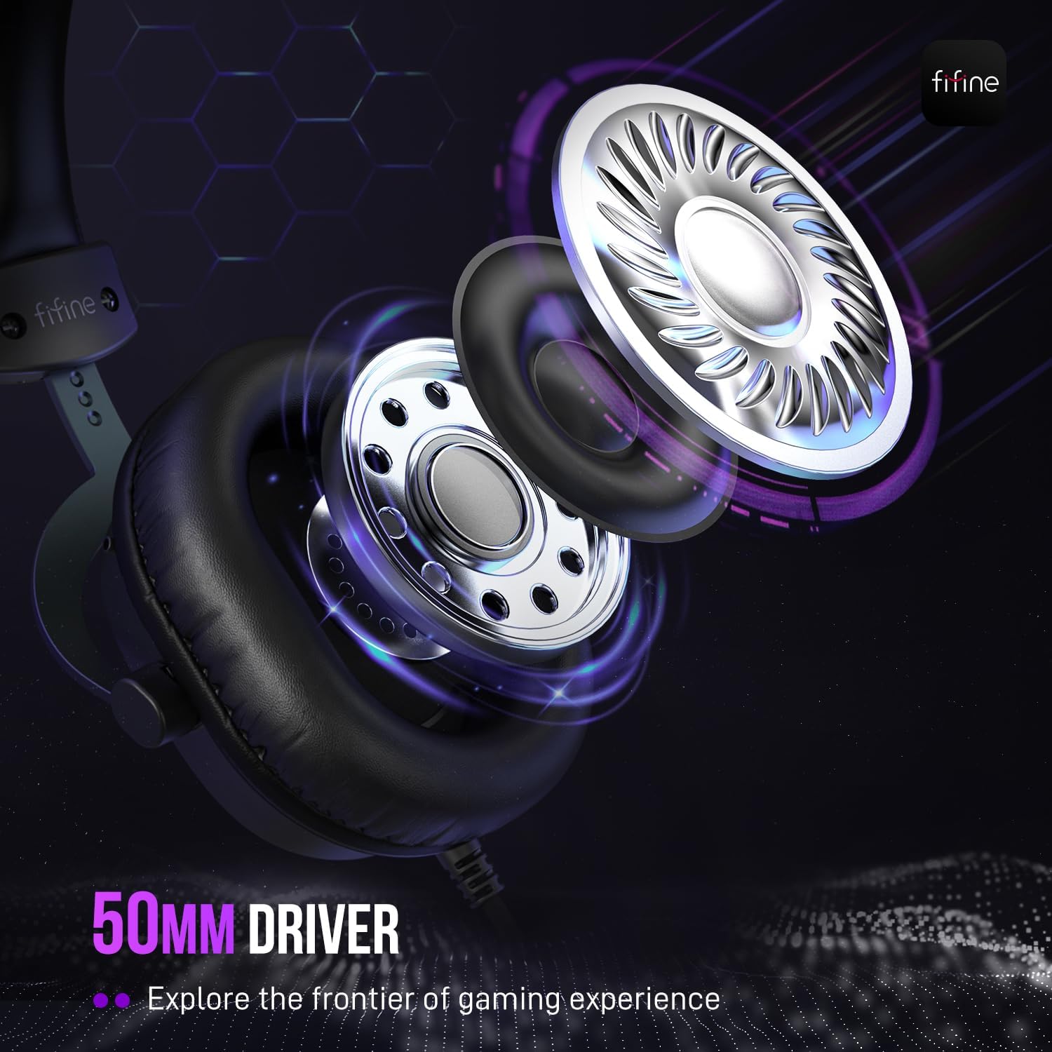 FIFINE H9 Gaming Headset with 7.1 Surround Sound - AHW Store