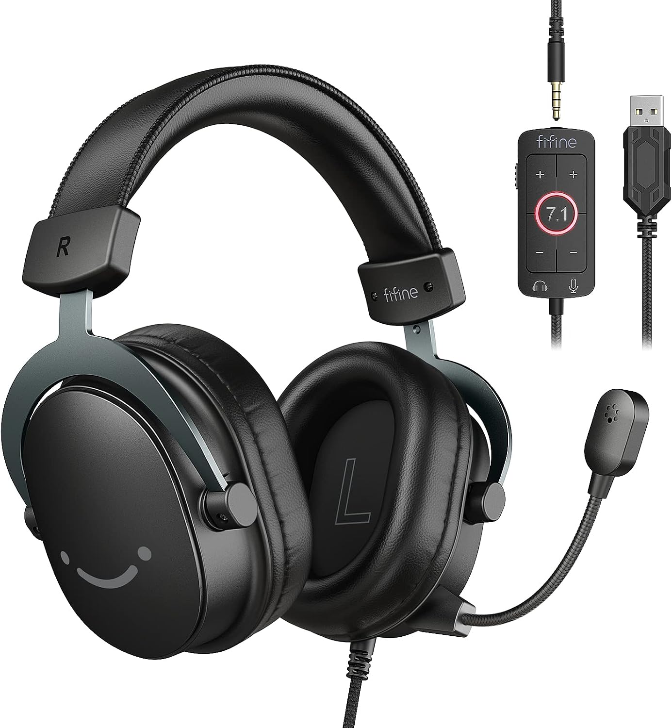 FIFINE H9 Gaming Headset with 7.1 Surround Sound - AHW Store